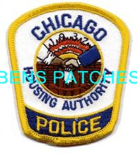 ILLINOIS,CHICAGO HOUSING AUTHORITY POLICE HAT PATCH 1_wm